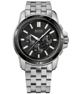 Hugo Boss Watch, Mens Chronograph Stainless Steel Bracelet 42mm 1512903   Watches   Jewelry & Watches