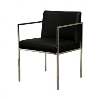 Atalo Black Leather Chair