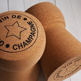 champagne cork stool by impulse purchase