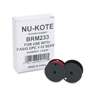 Nu Kote BRM233 Nylon Calculator Ribbon (Black/Red) Electronics