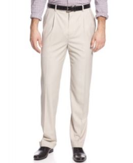 Louis Raphael Dress Pants 100% Wool Endless Comfort Houndstooth Pleated   Pants   Men