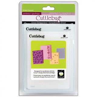 Cuttlebug Cricut Embossing Folder 4 pack   Simply Charm