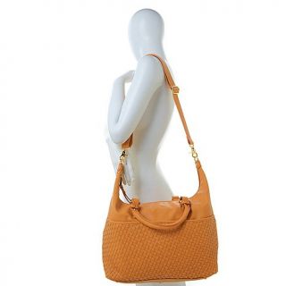 co lab by Christopher Kon Large Woven Satchel