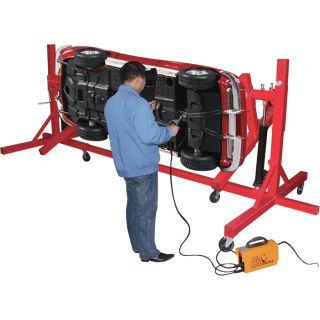 Torin Auto Body Repair Lifting Rack with Gear Rotation, Model# TAL15002  Parts Holders