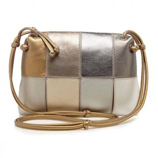 Chi by Falchi Colorblock Leather Crossbody Bag