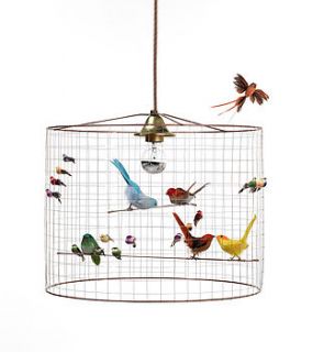 bird cage chandelier by i love retro