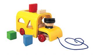 wooden shape sorter bus by toys of essence