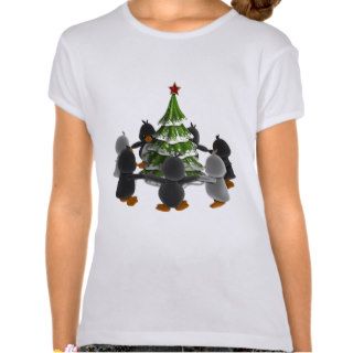 Christmas Penguins T shirt