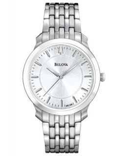 Bulova Womens Stainless Steel Bracelet Watch 27mm 96L158   Watches   Jewelry & Watches