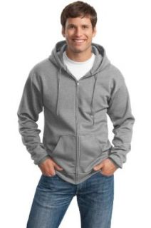 Port & Company   7.8 oz Full Zip Hooded Sweatshirt. at  Mens Clothing store Fashion Hoodies