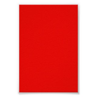 Bright Neon Red Background on a Poster