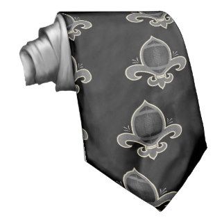 Footbal de Lis  bw Neckwear