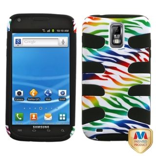 BasAcc Black Colorful Zebra/ Fishbone Case For Samsung T989 Galaxy S2 BasAcc Cases & Holders
