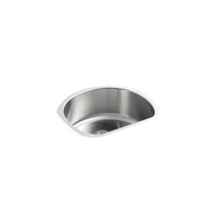 Kohler Undertone 24.25 x 21.25 Under Mount Medium D Shaped Single