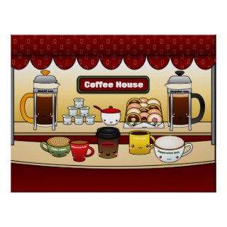 Coffee House Large Poster