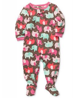 Carters Baby Pajamas, Baby Girls One Piece Fleece Printed Coverall   Kids