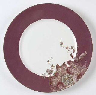222 Fifth (PTS) Eliza Plum Dinner Plate, Fine China Dinnerware Kitchen & Dining