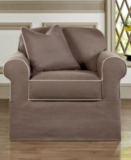 Sure Fit Bahama 2 Piece Sofa Slipcover   Slipcovers   For The Home