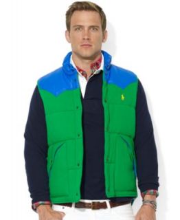 Polo Ralph Lauren Vest, Elmwood Down Vest   Coats & Jackets   Men