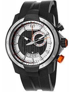 TechnoMarine Watch, Mens Swiss UF6 Magnum 45mm Black Silicone Strap 610005   Watches   Jewelry & Watches