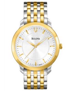 Bulova Mens Gold Tone Stainless Steel Bracelet Watch 97A102   Watches   Jewelry & Watches