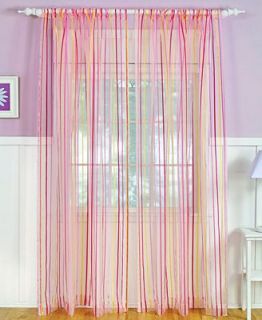 Elrene Candy Stripe 52 x 84 Panel   Sheer Curtains   For The Home