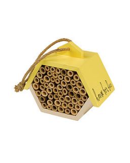 bee house   wooden by kiki's gifts and homeware