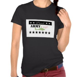 Proud ARMY wife Shirt
