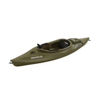 KL Industries Sun Dolphin Excursion 10 Deluxe Fishing Kayak in Olive