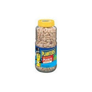 Planters Unsalted Dry Roasted Peanuts 16 oz  Snack Peanuts  Grocery & Gourmet Food