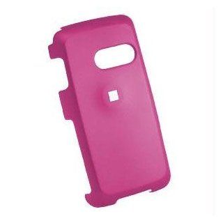 Icella FS LGLN510 RPI Rubberized Hot Pink Snap On Cover for LG Rumor Touch LN510 Cell Phones & Accessories