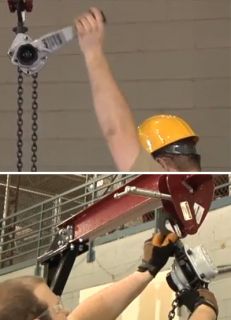 Roughneck™ Lever Chain Hoist — 3 Ton, 5ft. Lift  Manual Lever Chain Hoists