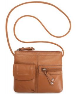 Tigananello Vintage Classics Leather Organizer Crossbody Bag   Handbags & Accessories