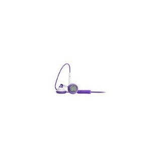 iSkin ETNE PE5 earTones Earbuds with Remote & Mic Purple/White Electronics