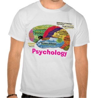 Brain Psychology T Shirts