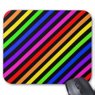 Fun Stripes Mouse Pads