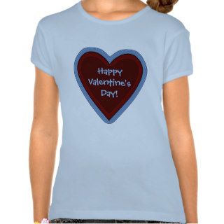 Retro 80s Valentine's day heart for kids Shirt