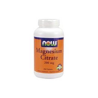 NOW Foods   Magnesium Citrate 200 mg 250 tabs Health & Personal Care