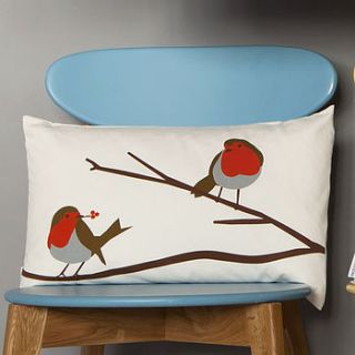 robin cushion by lorna syson