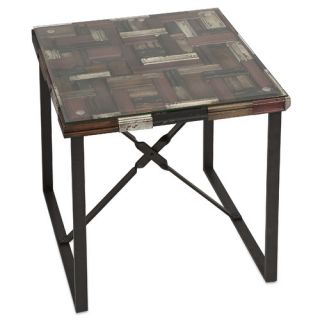 Collins Wood Top End Table