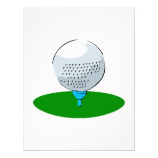 Golf Ball Personalized Invitations