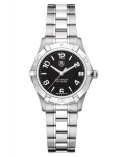 TAG Heuer Womens Swiss Aquaracer Stainless Steel Bracelet Watch 27mm WAF1410.BA0823   Watches   Jewelry & Watches