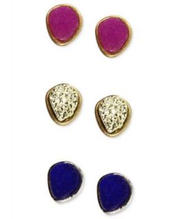 RACHEL Rachel Roy Earrings, Ivory Druzy Linear Drop Earrings   Fashion Jewelry   Jewelry & Watches