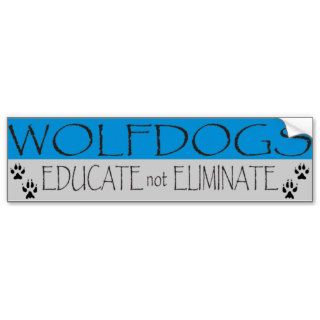 WD educate Bumper Sticker