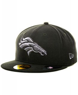 New Era Denver Broncos Black Gray 59FIFTY Hat   Sports Fan Shop By Lids   Men