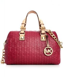 MICHAEL Michael Kors Grayson Monogram Medium Chain Satchel   Handbags & Accessories