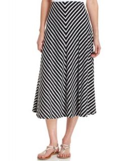 American Living Polka Dot A Line Midi Skirt   Women