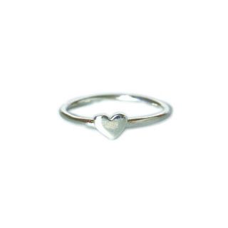 my delicate heart ring sterling silver by chupi