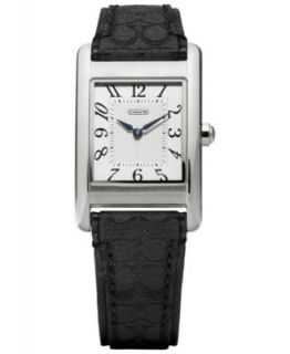 Emporio Armani Watch, Womens Black Leather Strap 30x22mm AR7332   Watches   Jewelry & Watches
