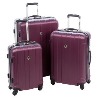 Travelers Choice Cambridge 3 Piece Hard shell Spinner Luggage